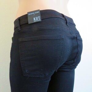 KUT from the KLOTH Jeans Women's Black Toothpick Skinny STITCH FIX Plus Size 14W